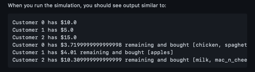 Customer.loadCustomer This method should open the specified file name and read in