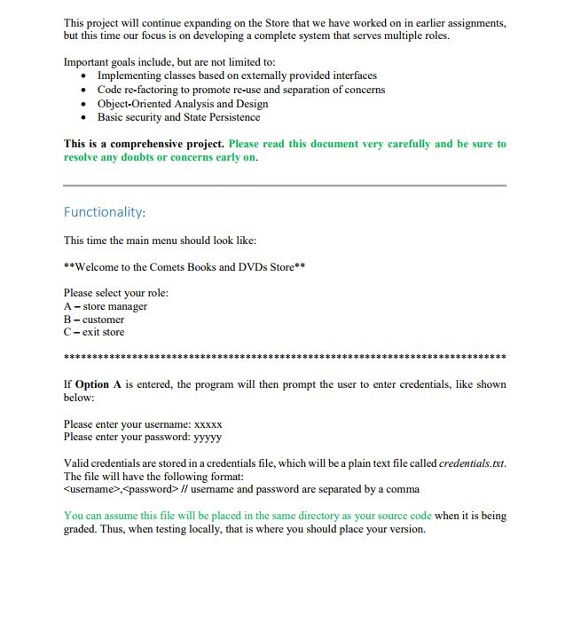  This is my prior code of which needs implementation: // CatalogItem