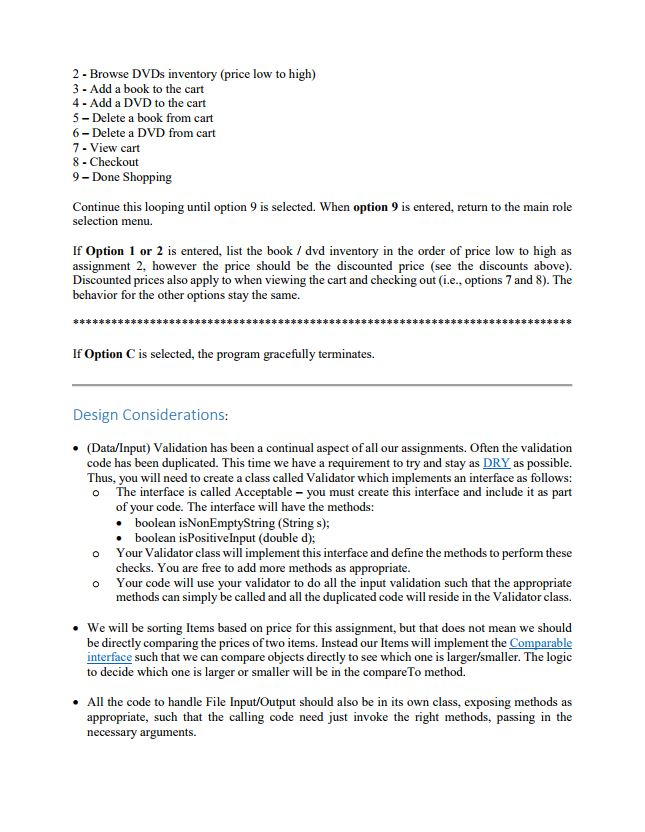 class CatalogItem { private String title; private double price; public CatalogItem(String title,double