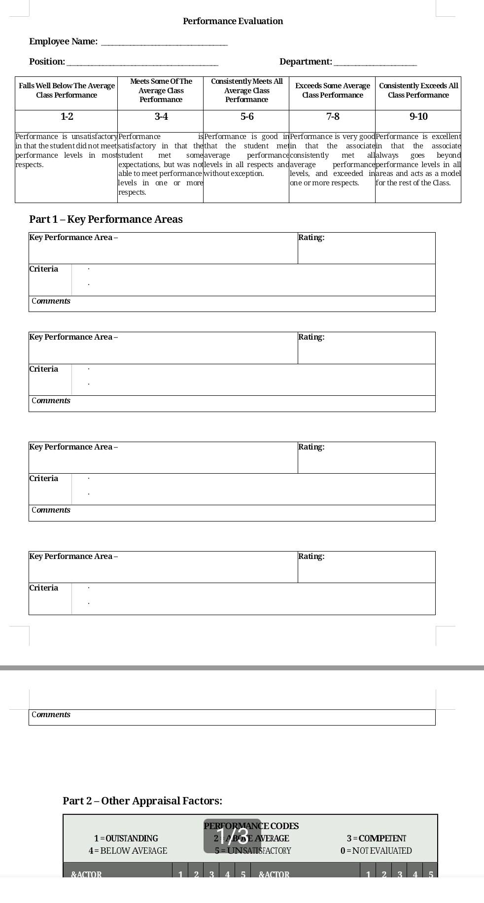 with staff from a management perspective. PROCESS Using the information, you have