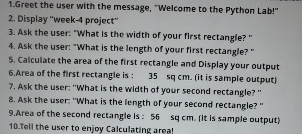intro programing class work with jupyter please 1.Greet the user with