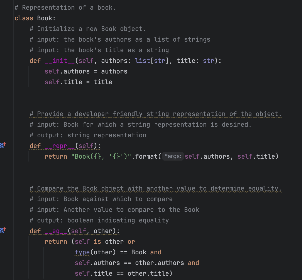  books_by_author Define a function named books_by_author with two parameters; the first