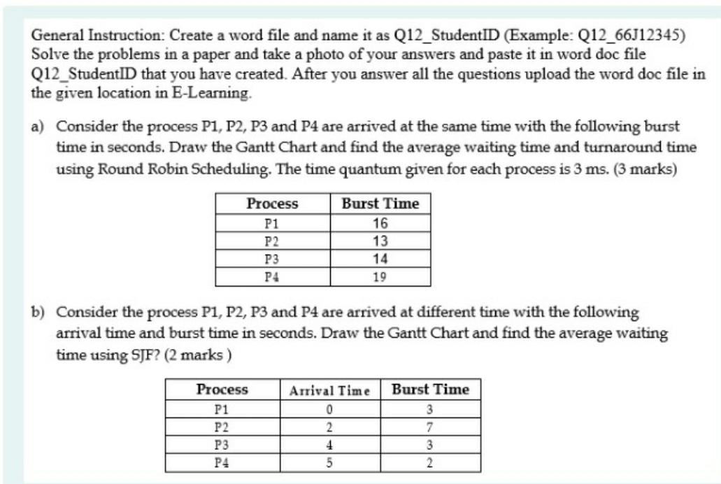  please answer this question now General Instruction: Create a word file