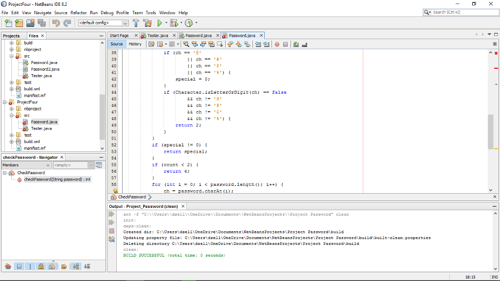checkResult(password, !status, "Password wrong size test"); password = "abcdefghijk"; status = CheckPassword.hasValidSize(password);