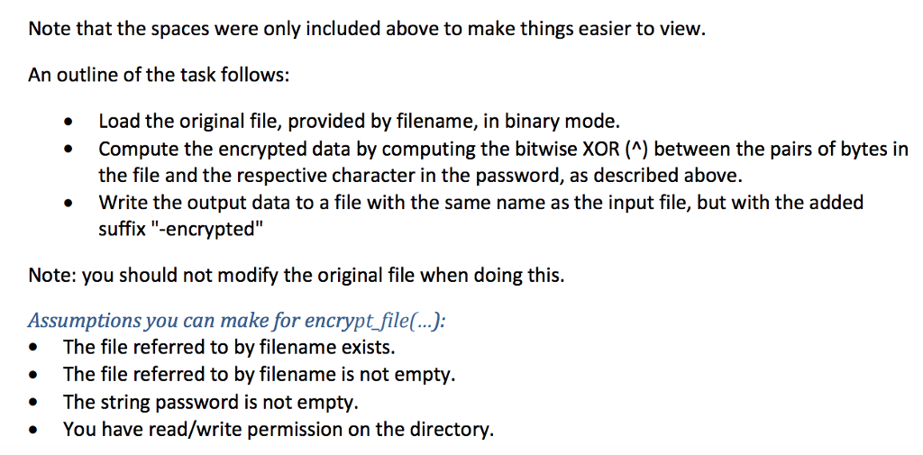 following code I provided #include #include #include void encrypt_file(const std::string& filename, const