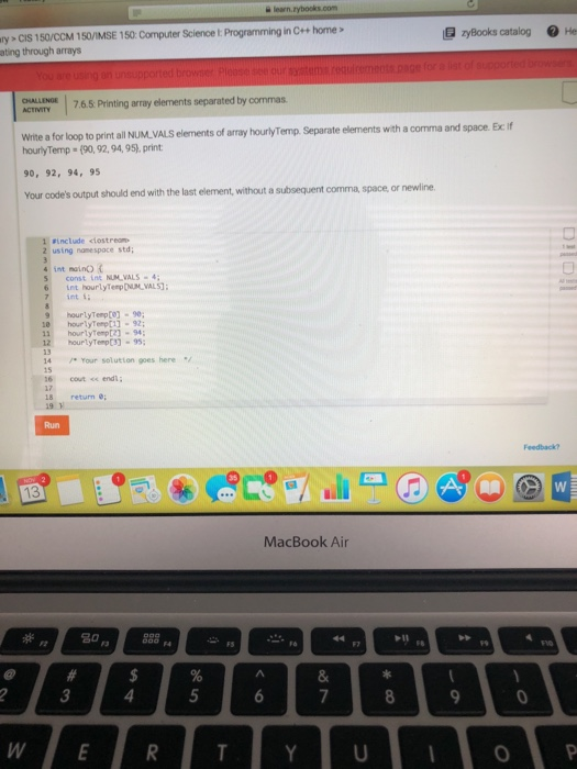  y CIS 150/CCM 150/IMSE 150: Computer Science t.Programming in C+ home>