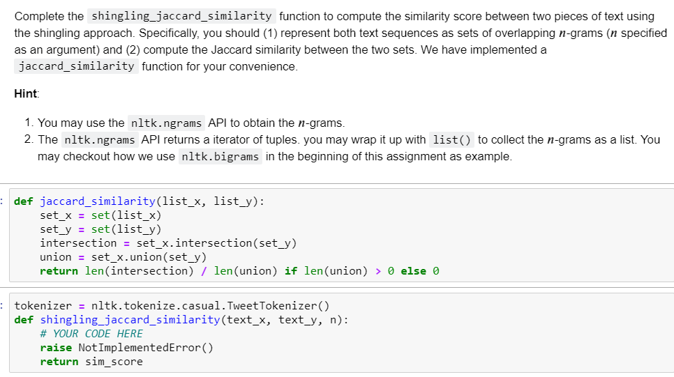 work well? tweets = tweets_df.text. tolist() tweets[:5] ['RT @CalorieFixess: 400 Calories https://t.co/90aPOWUSht',