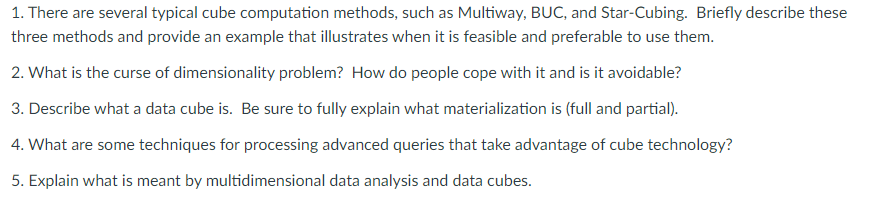 Please type answer, not write or picture. 1. There are several typical