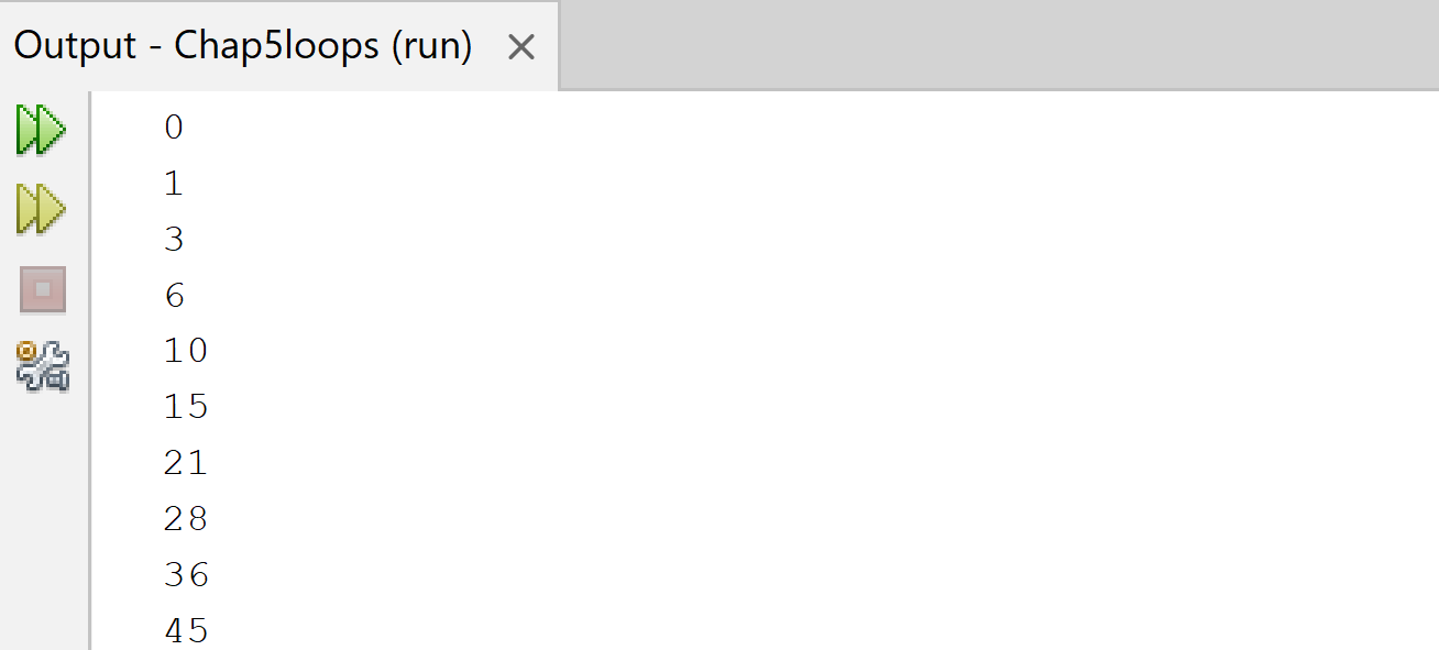 int i = 0; int sum=0; while(i //Can someone please explain what's