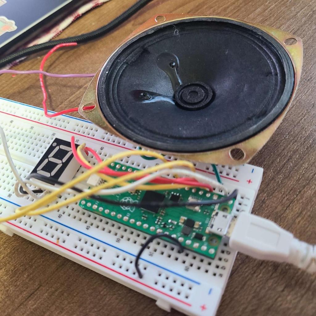 How do I connect this speaker to my raspberry pi pico and