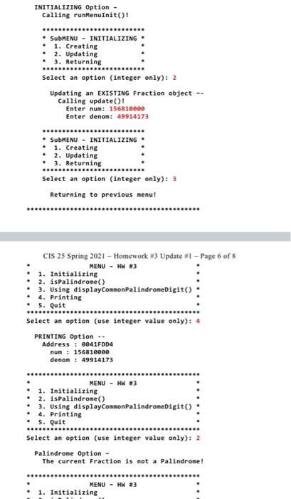 Exercise #1 Your Name CIS 25 Spring 2021 - Homework #3 Update