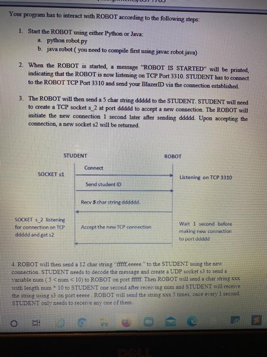  Python socket programming . Can you pls write NEAT and add