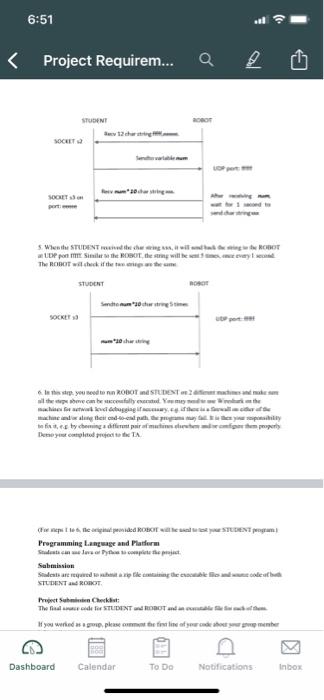 the ROBOT using either Python or Java: a python robot py b.