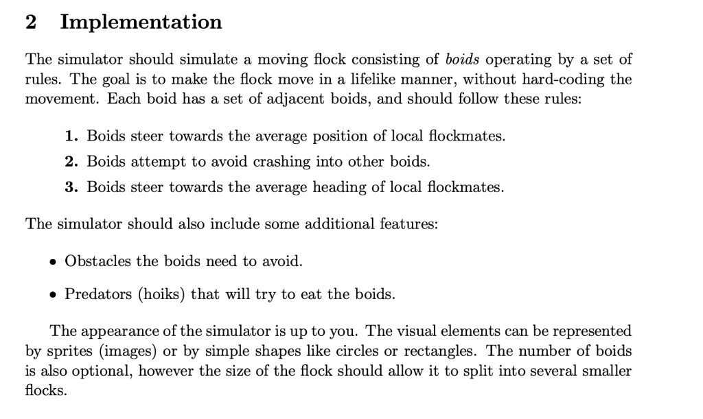 from a game called classic flock simulator boids. does somebody knows how