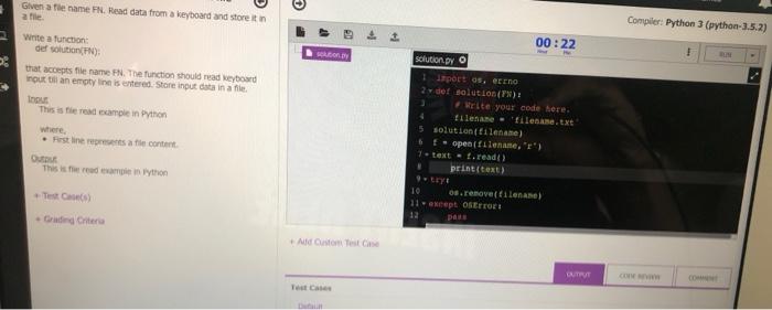  Given a file name FNL Read data from a keyboard and