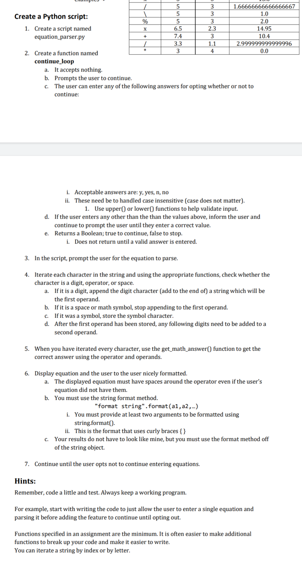  Can you please help do this in Python? Thanks + 5
