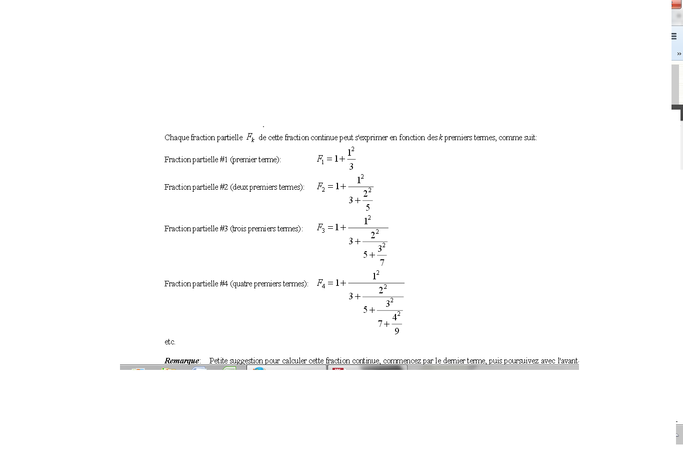 of terms to be used in the formula to approximate the value