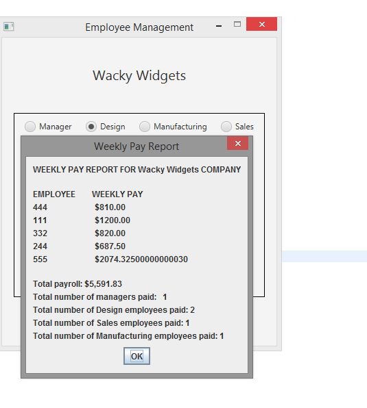 I need help with this particular Java project. I am almost done