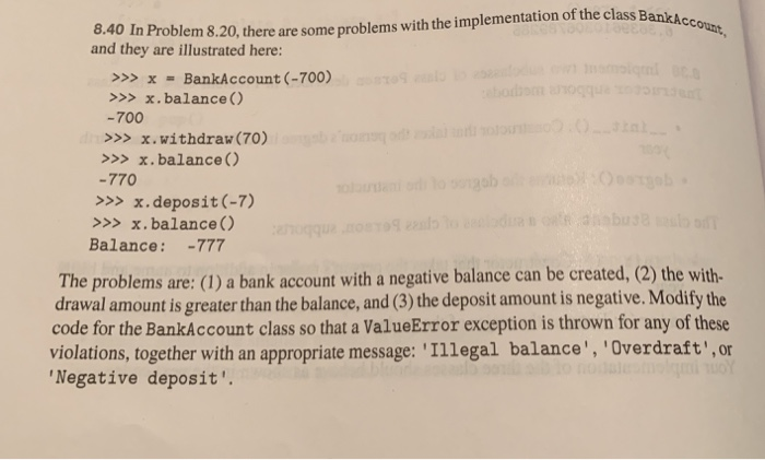  Please answer 8.40 Python 3.0 for language Add comment for each