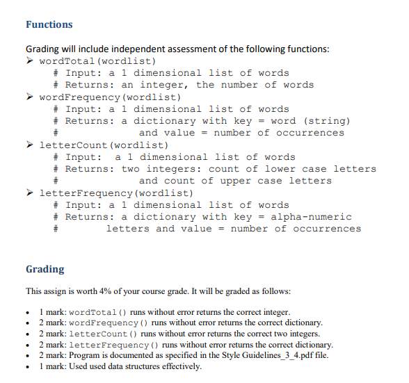 letters of the file. The files will contain any number of lines,