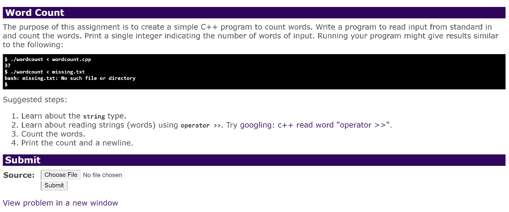 What is the program solution in C++'s Visual Studio Code system that