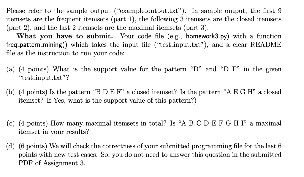 D example_output 3: C 2: A 2: A C 2: B 2: