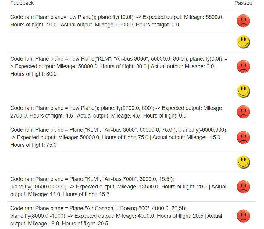 mileage) { if (mileage > 0) this.mileage = mileage; } public float