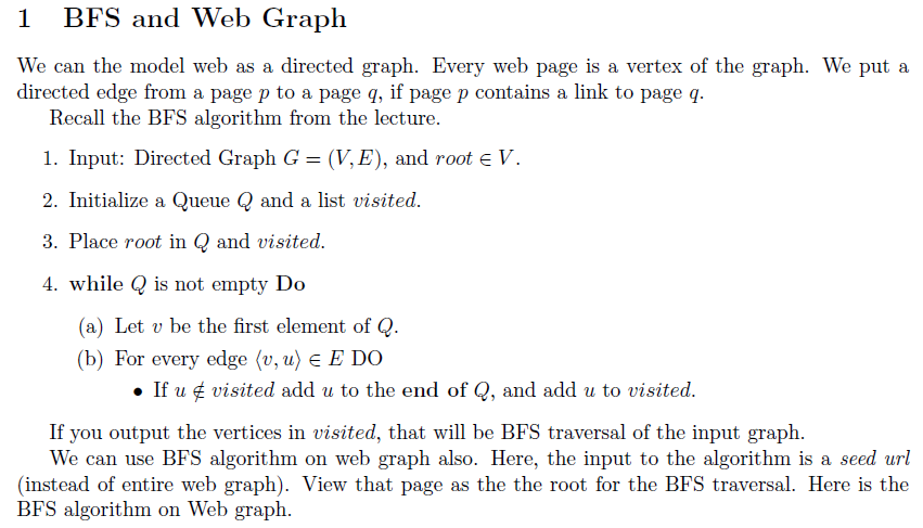 Java algorithm: Use BFS to implement a crawler to crawl and discover