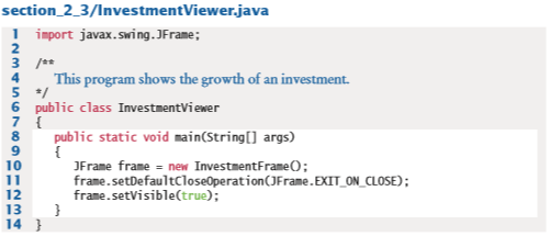 all the fields and lets the user run the program with new