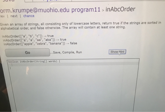  How do I do this? As a hint it says to