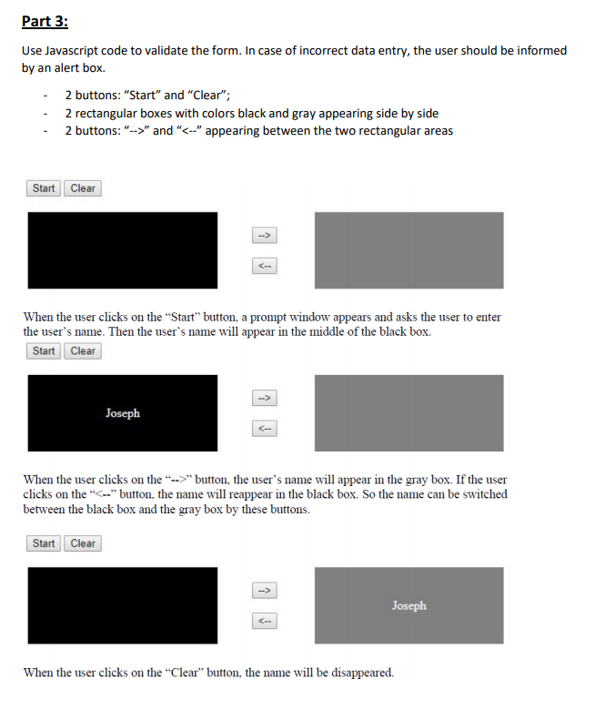 enhance its readability. Your report must include the screenshot of your webpage,