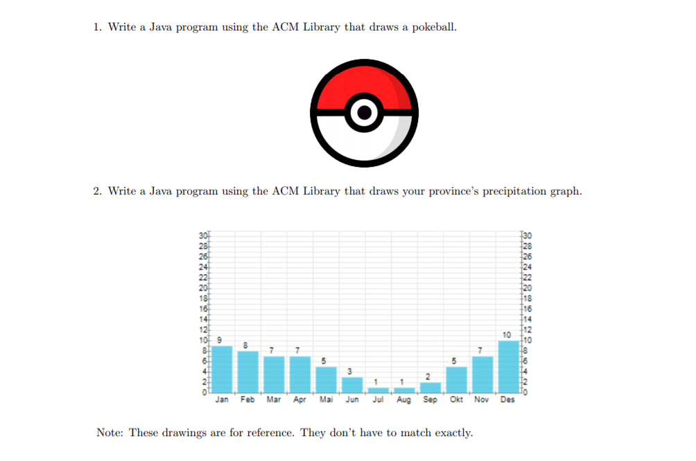  I need a java code for each question seperatly. 1. Write