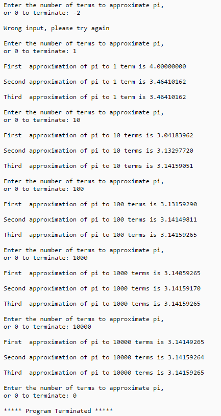 program and also If you can answer the questions in couple of