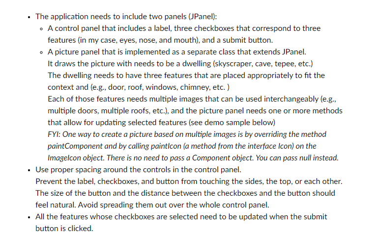 displays a picture consisting of at least three images. Dynamically update images