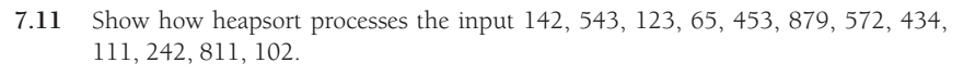 For this question, show your solution step by step. 7.11 Show how