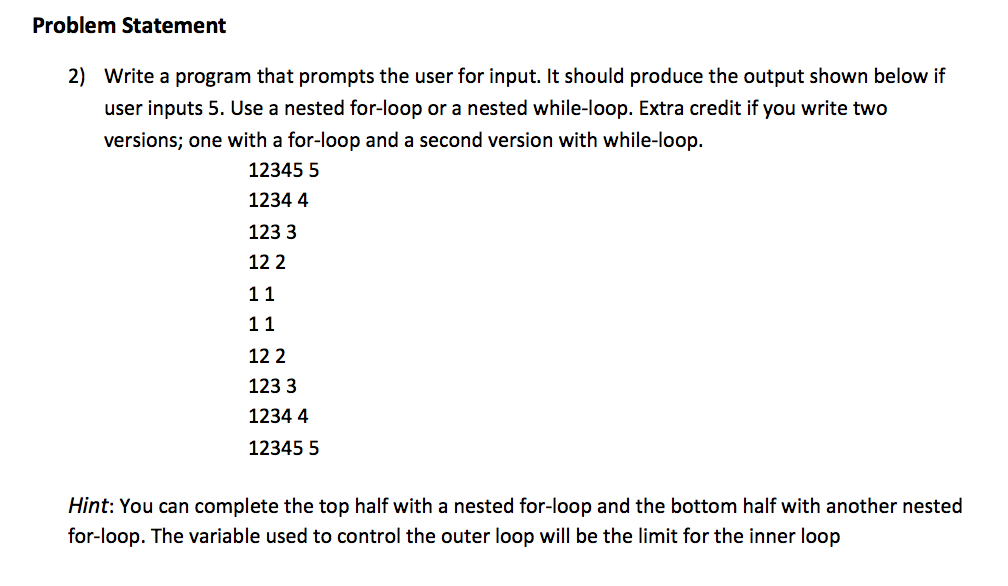  Need a java code for this. I have finished the top