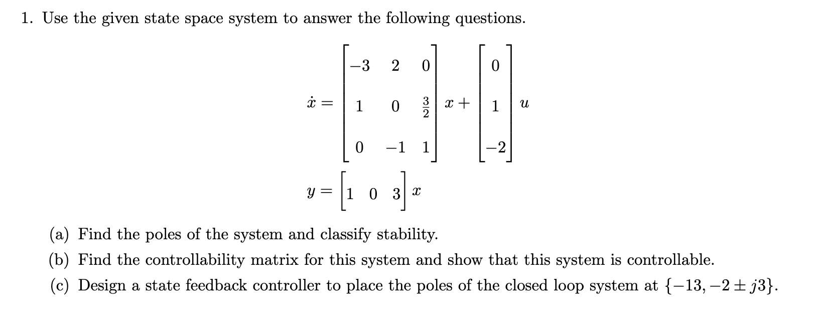  Write a MATLAB script to solve this question 