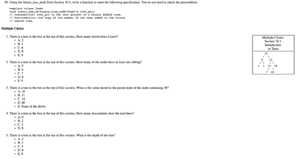 root. Draw a star around each ancestor of the node that contains