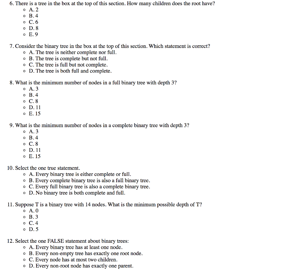 10. Put a big X through every descendant of the node the