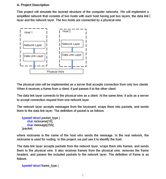 The code should be in C language. Partial code is given by