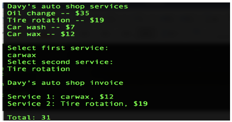 your program. The algorithm should be written in simple English so that