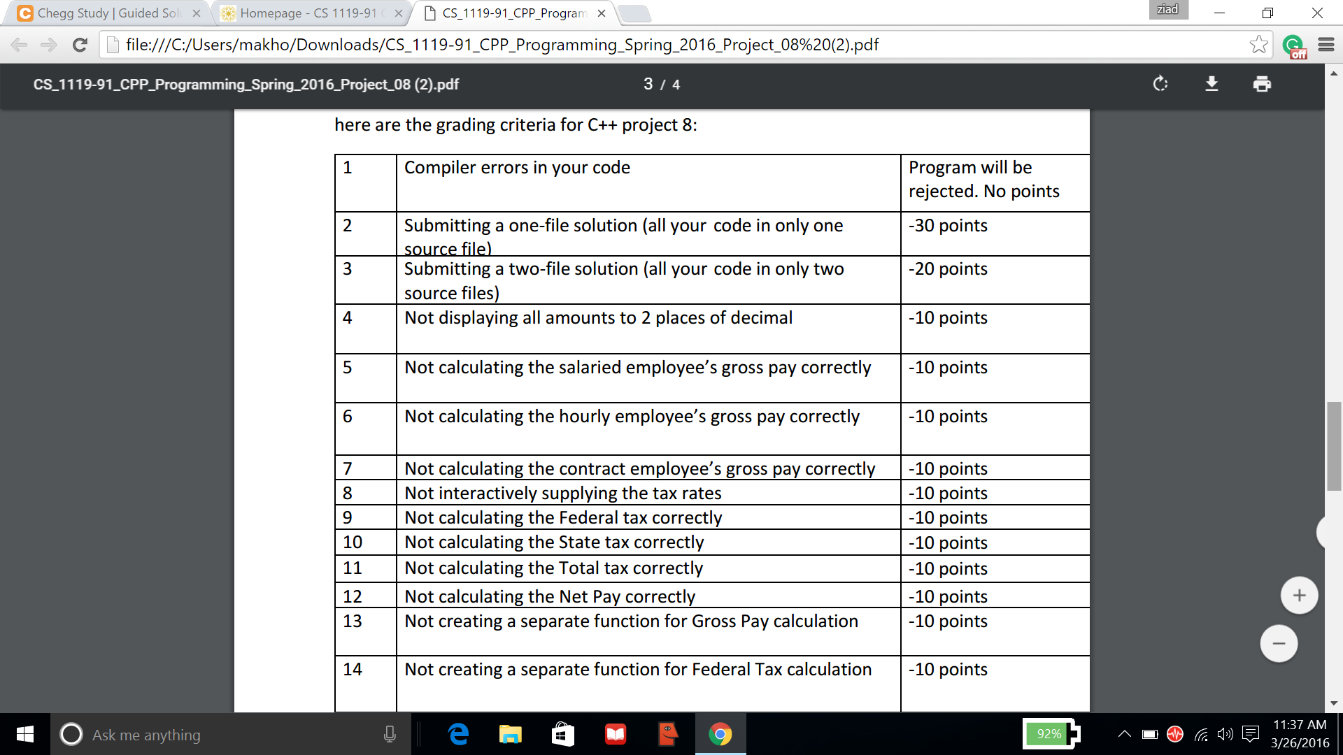 Please do this program for C++ Please make sure it works. please