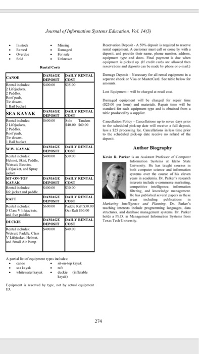 with at least 6 records, using the information provided in the rental