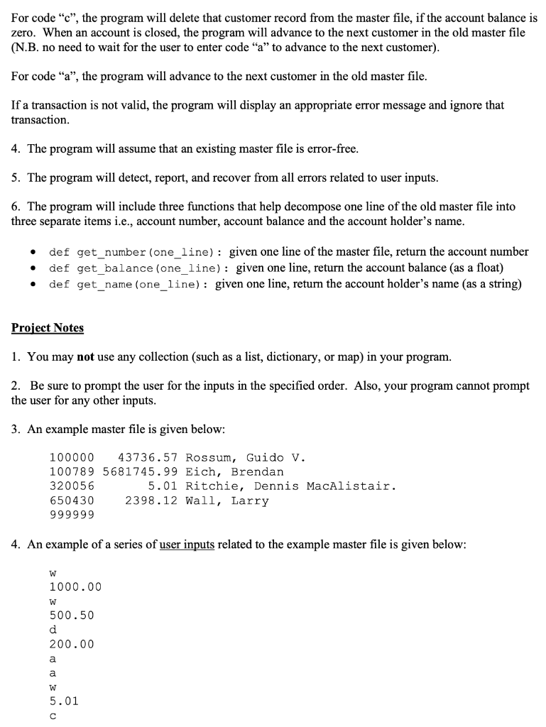 return values. Use if/elif/... else. Use nesting loops/input validation. Use incremental development