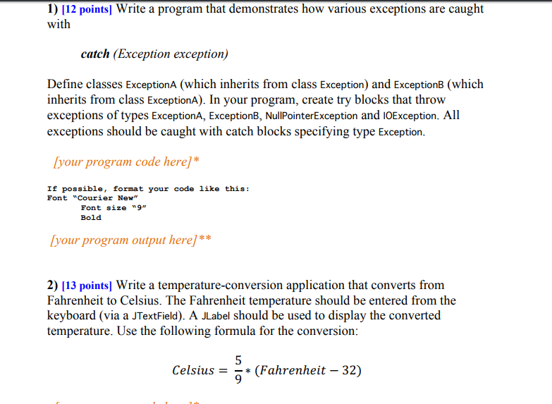 hello. This assignment is from java. Please do the code on netbeans.