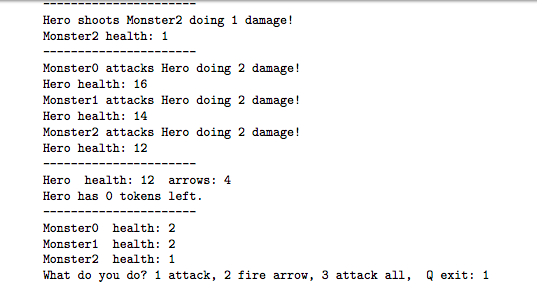 contained in the zip file Combat.zip. We have provided main.cpp to give