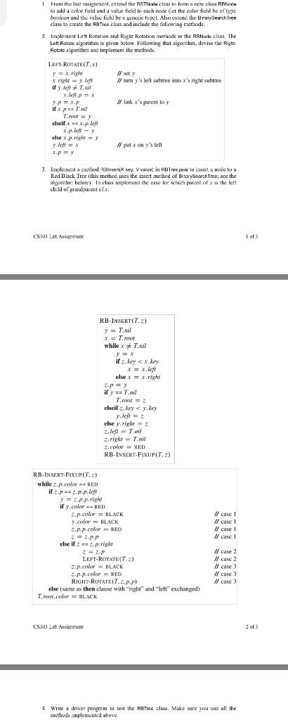 Please help. Thank you! My code for the BinarySearchTree is below class