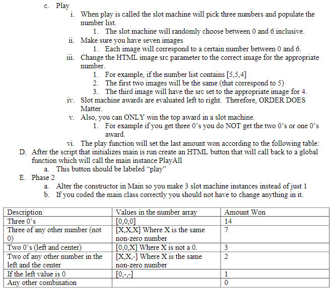 Please only in JavaScript Please only in JavaScript A. This project will