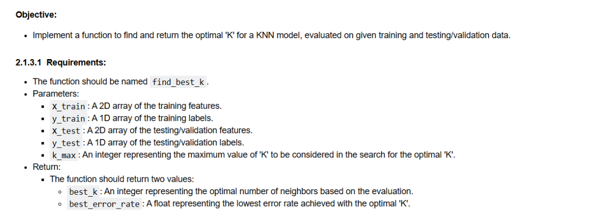  write a python code for these requirements, Objective: Implement a function