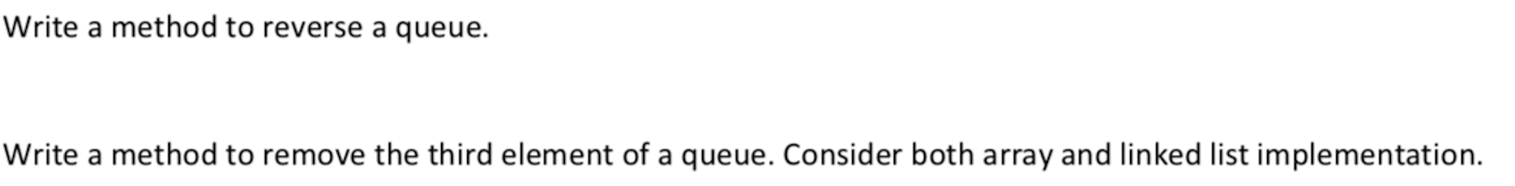 gave language (c++) Write a method to reverse a queue. Write a
